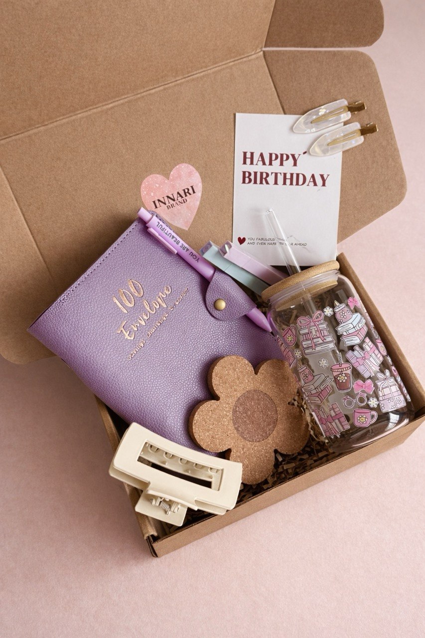 New Money Saving Challenge Kit  Gift Box