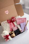 Cozy Self-Care Gift Box for Women ,Luxury Spa Set with Blanket
