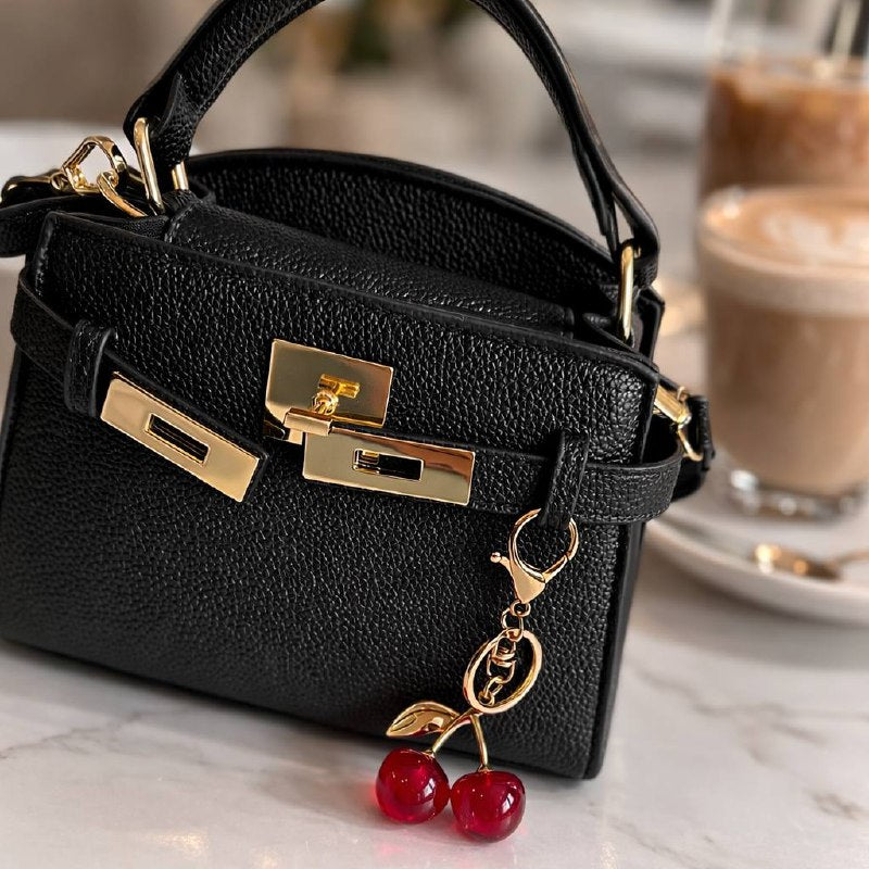 Sweet Cherry Bag Charm Gift Box